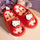 thumbnail image 1 of KT Cat Zapatillas Anime Dibujos Animados Baño Sandalias De Fricción Interior Y2K Verano Kulomi, 1 of 3