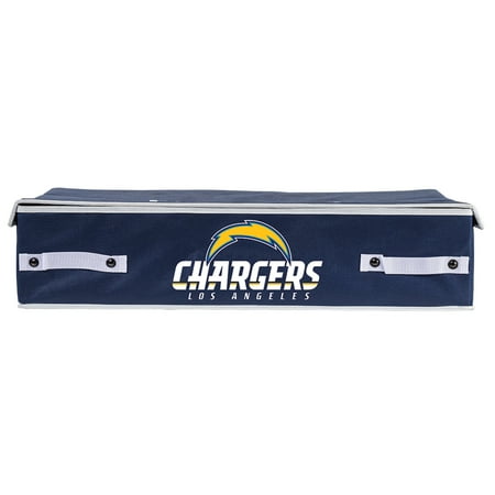 Franklin Sports Nfl Los Angeles Chargers Under The Bed Storage
