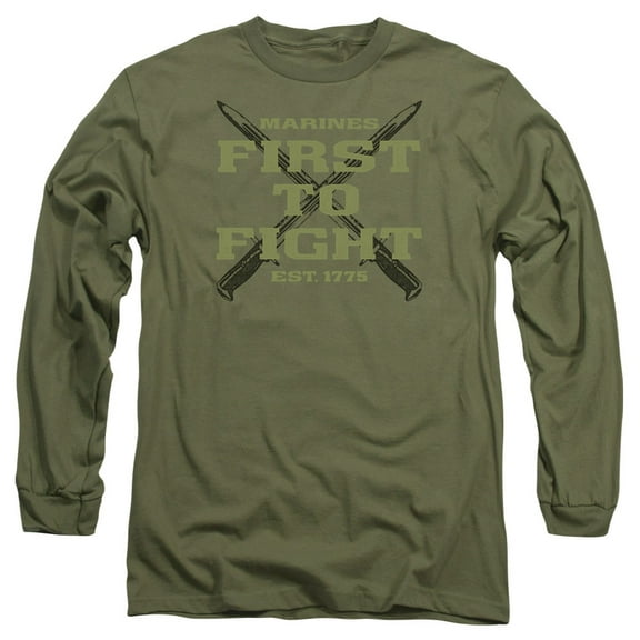 Us Marine Corps - First - Long Sleeve Shirt - X-Large
