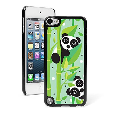 Ipod 1 Generation Case Cartoons For Apple iPod Touch 5th / 6th Generation Hard Back Case Cover Cartoon Panda Bears in Bamboo (Black) ()