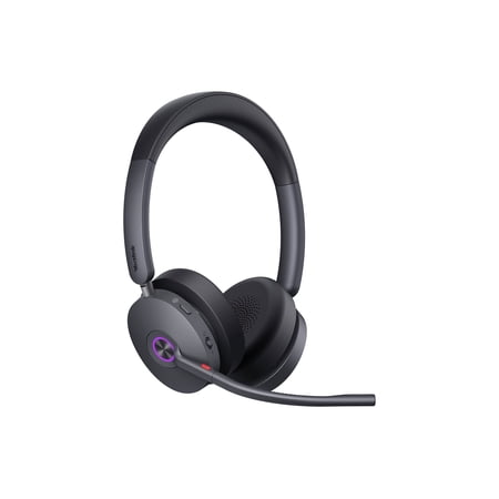 Yealink WH68 Hybrid ANC DECT Bluetooth Wireless Headset w/Adapter 1208714