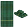 thumbnail image 7 of Coolnut Towel Set of 3, Dark Green Tartan Plaid 1 Bath Towel, 1 Towel, 1 Small Square Towel, Strong Soft and Compact Absorbent Yoga Gym Hotel Excellent Choice. Washcloth Gift, 7 of 7