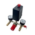 thumbnail image 3 of Interruptor de presión para compresor de , accesorio metálico de 90-125 PSI, válvula reductora de presión de regulación de voltaje de repuesto, 3 of 8
