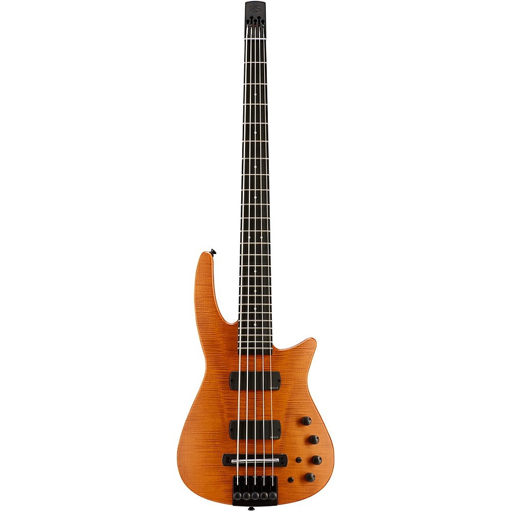 NS Design CR5 RADIUS Bass Guitar Satin Amber