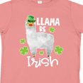 thumbnail image 4 of Inktastic St. Patrick's Day Llama Be Irish with Green Shamrocks Boys or Girls Toddler T-Shirt, 4 of 5