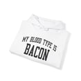 thumbnail image 4 of Bacon Hoodie Gifts Hooded Sweatshirt Pullover Shirt, 4 of 4
