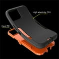 thumbnail image 4 of Silicone Case For iPhone 12 Pro ,Cell Phone Cases For iPhone 12 Pro Heavy Duty Cover Shockproof Case - Black, 4 of 11