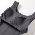 thumbnail image 6 of Tank Tops With Built In Bras，Padded Camisoles For Women Spaghetti Strap Tank Top Non Removable Padded Tank Top Camisole Tops For Women U Neck Shapewear Camisole Bra Cami With Built In Bra, 6 of 9