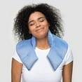thumbnail image 4 of Safdie & Co. Neck Wrap Aromatic Knit Weighted Blue, 4 of 5