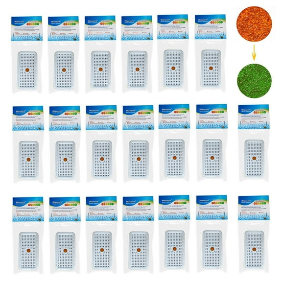 Wisesorb 20 Packs of 40 Gram Silica Gel Canister, Silica Gel Desiccant Canister (Orange to Green), Reusable Desiccant Dehumidifier