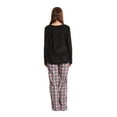 thumbnail image 4 of Just Love Ultra-Soft Women’s Pajama Pant Set - Nightgown with Matching Socks (Playful Plaid, 3X), 4 of 5