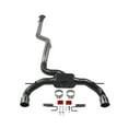 thumbnail image 2 of Flowmaster 818144 Outlaw Cat-Back Exhaust System Stainless Dual Exit Black Tips, 2 of 10