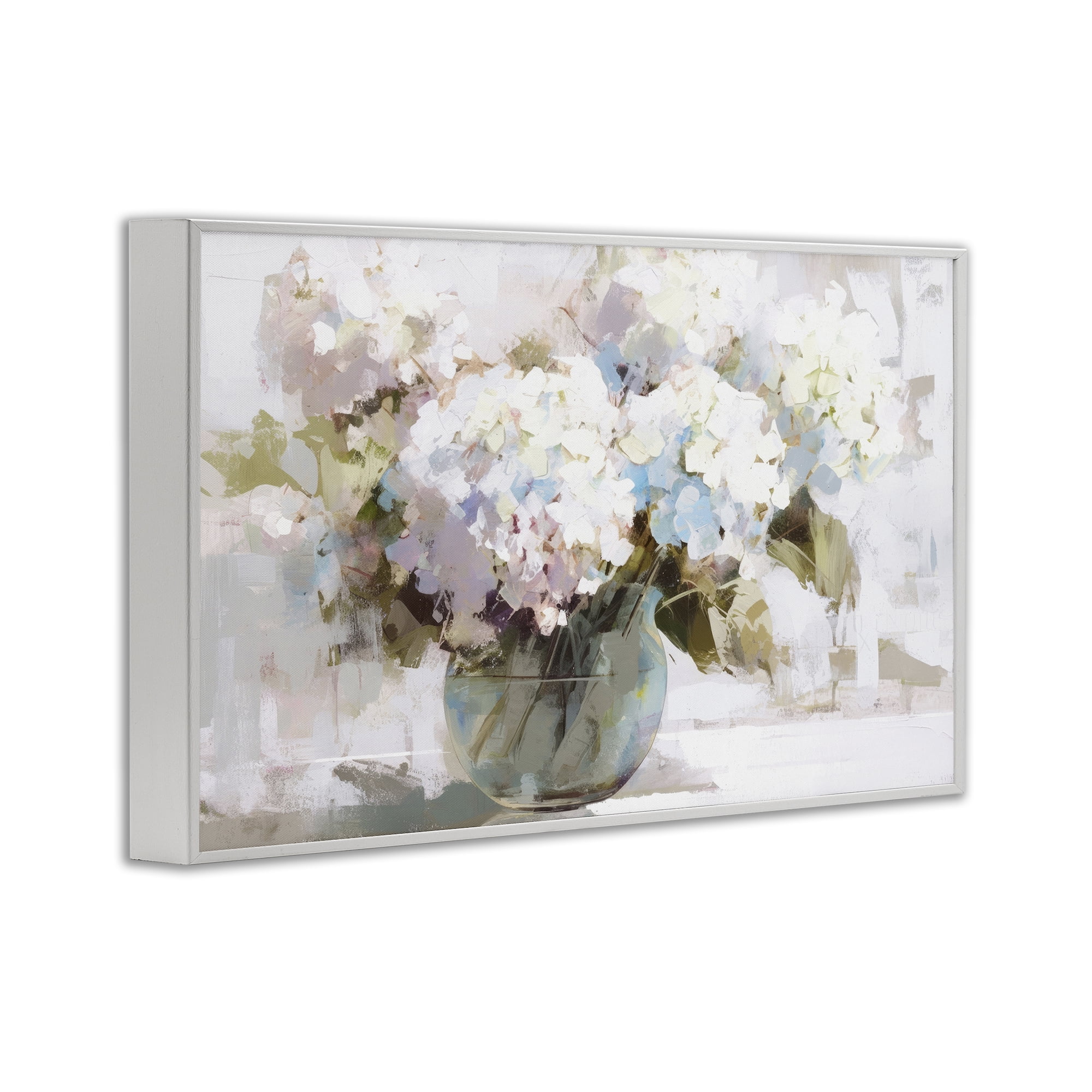 Stupell Industries Blushing Bride Garden Flowers White Framed Giclee Art, design by Tina LeCour