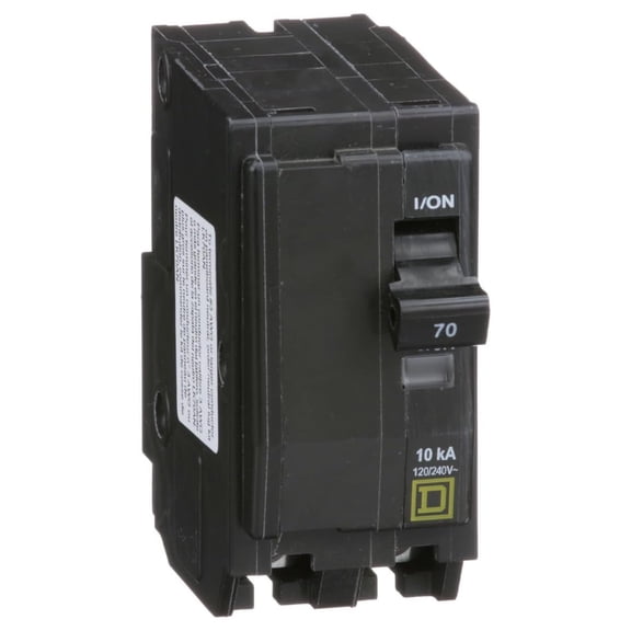 Square D - QO270CP Circuit Breaker, Black