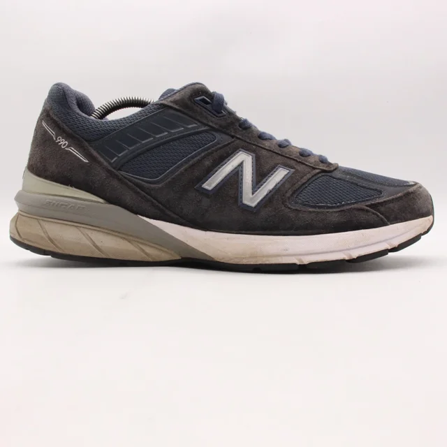 New Balance 990v5 Men's 12 D Navy Blue Athletic Sneaker Shoe M990NV5 Made In USA
