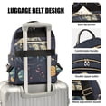 thumbnail image 3 of FORMRS Mini Backpack Purse for Women Quilted Travel Daypack Casual Shoulder Bag, Astronaut Space, 3 of 7