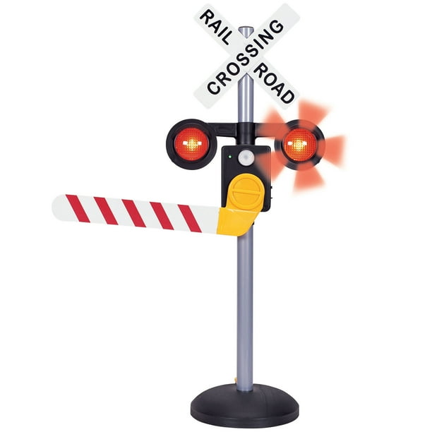 Children's Motion Activated Talking Rail Road Crossing Light, Children Ages 3 & Up Children's Motion Activated Talking Rail Road Crossing Light, Children Ages 3 & Up