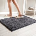 thumbnail image 1 of Alfombra de baño con relieve de adoquines, felpudo antideslizante para suelo de bañera, ducha, espuma viscoelástica, 1 of 4