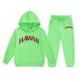 thumbnail image 4 of oqasdz Baby Girl Clothes Child Kids Long Sleeve Graphic Warm Hoodie Pullover Pants Sweat Suit Sports Outfit Sets Comfort Fit, 4 of 4