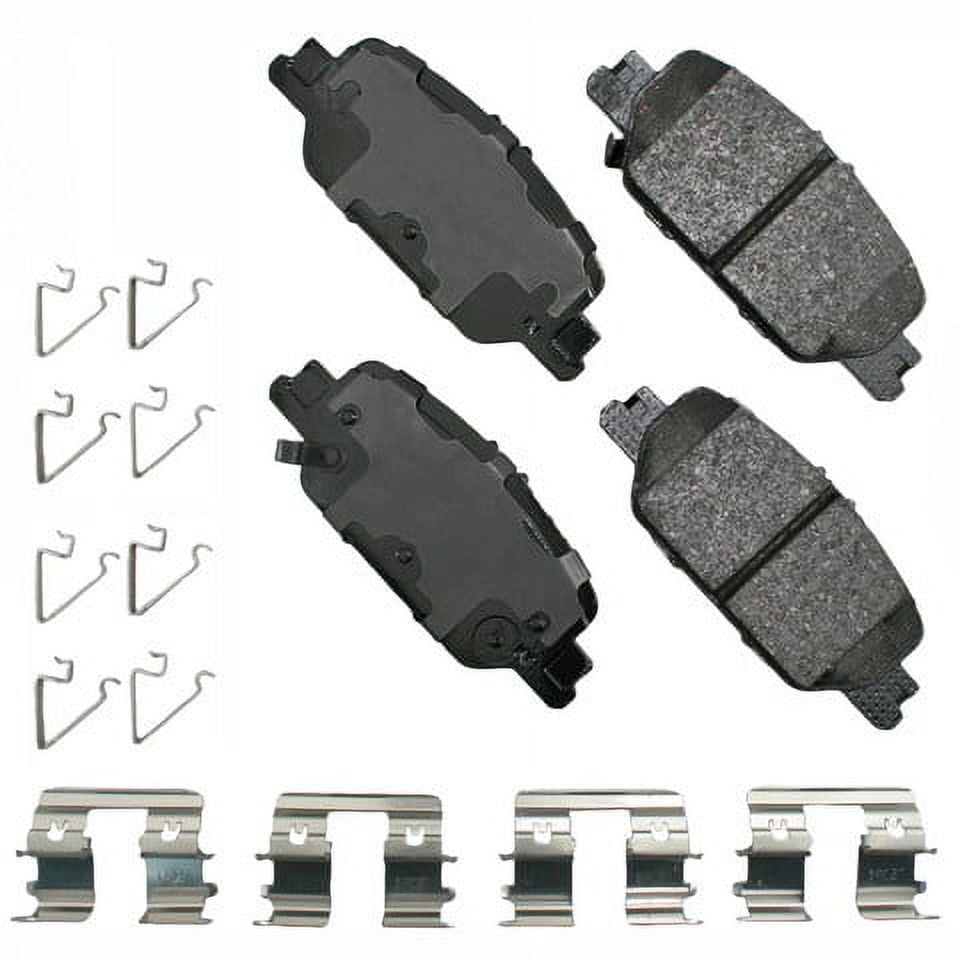 Akebono Brakes ACT2037 ProACT Disc Brake Pads Honda: CR-V 2019-17