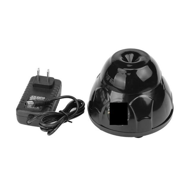 Black Tattoo Ink Shaker Pigment Mixer Rechargeable Paint Stirrer with Bottom Antiskid Design for Nail Polish Gel