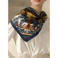 thumbnail image 3 of Holzlrgus 35 In Silk Like Scarf, Bandana, Silk Scarf Scarves for Women Lightweight Silk, for Hair Wrapping At Night Wrap, 3 of 7