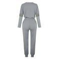 thumbnail image 6 of successthop 2 Piece Sweatsuits for Women Plus Size Long Sleeve Crewneck Top and Jogger Trouser with Pocket Solid Outfits, 6 of 7