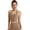 Khaki, variant on uvwlwu Women's Back Cutout Sports Bra Halter Neck Twisted Cropped Yoga & Workout Tank Top,S