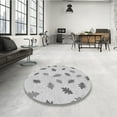 thumbnail image 4 of Ahgly Company Machine Washable Indoor Rectangle Transitional Gunmetal Gray Area Rugs, 2' x 3', 4 of 7