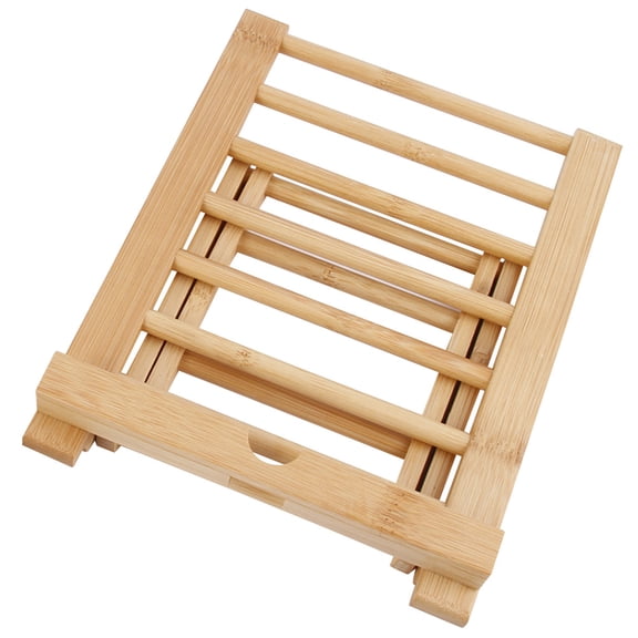 OUNONA Easel Mobile Phone Bamboo Stand Living Room Holder for Watching Videos Travel