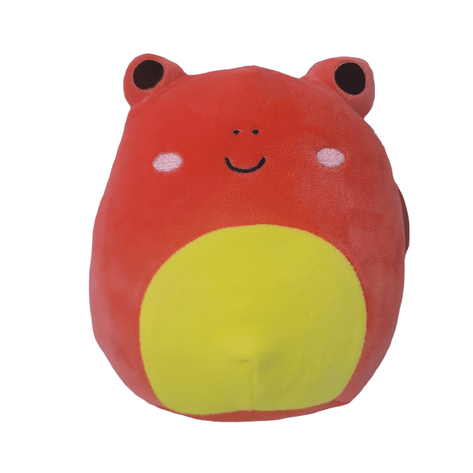 Squishmallows Official Kellytoys 7.5 Inch Obu the Red Frog Ultimate Soft Stuffed Plush Toy