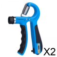 thumbnail image 1 of Pinza para dedos,Ejercitador de dedos fortalecedor de agarre de mano,Equipo de entrenamiento para ejercicios de antebrazo ajustable,Entrenador de fuerza de agarre Mujeres Hombres Desarrollo, 1 of 8