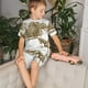 thumbnail image 4 of Balery Horse Rider In Field Conjunto de Pijama Infantil de Manga Corta con Estampado – Ropa de Dormir de Algodón Suave-Small, 4 of 6