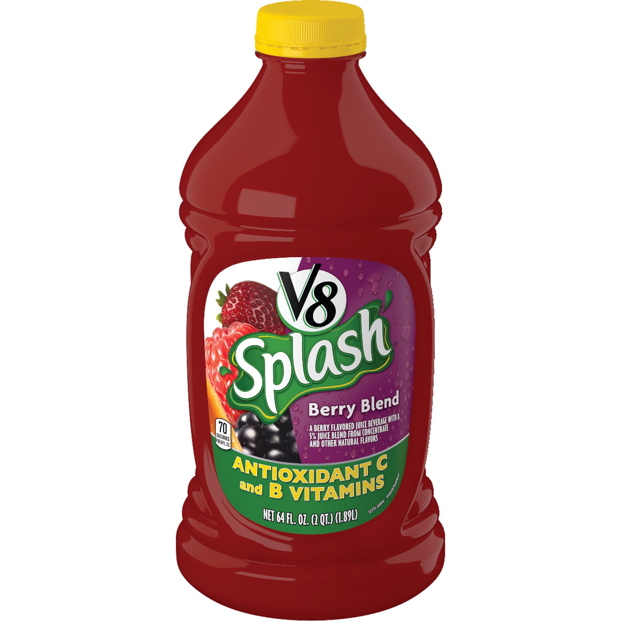 V8 Splash Berry Blend, 64 oz. bottle