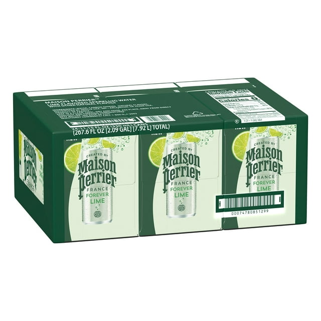 Maison Perrier Lime Cans 11.15 fl. oz., 24 pk.