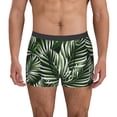 thumbnail image 1 of Balery Tropical Palm Leaves1 Calzoncillos bóxer para hombre, ropa interior de algodón suave y transpirable con cinturilla de nailon-X-Large, 1 of 5