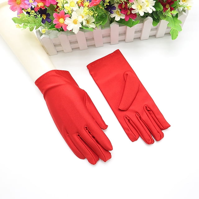Gants Mitaines à Moins de 10 $ Rouges 3 Paires Gants en Coton Réutilisables Doux Fonctionne Gant Ou Hydratant Mains Sèches Bijoux Argent Archivage Costume Inspection