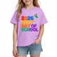 thumbnail image 1 of Camiseta de Manga Corta Linda para Niños Unisex Gráfica Tee de la Escuela de la Temporada, Camisetas de Manga Corta para Niñas, 1 of 9
