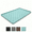 Mint Blue, variant on Silicone Pet Food Mat for Dogs & Cats, 100% Waterproof, Protects Floors, Non-Slip, 19"x12" Gray