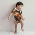 thumbnail image 3 of Kdxio Blue Sky White Cloud Eagle Pattern Unisex Baby Cotton Short Sleeve Bodysuits-2 Years, 3 of 5