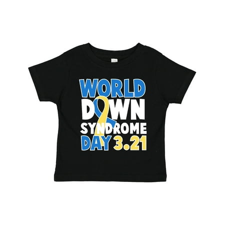 

Inktastic World Down Syndome Day 321 Gift Toddler Boy or Toddler Girl T-Shirt