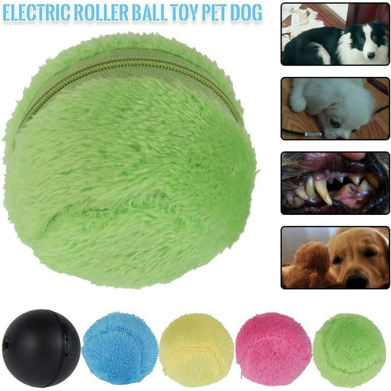 Dog Toy Interactive Plush Squeaky Electric Pet Toys, Battery Operated Auto  Moving Ball, Prevent Boredom (Hedgehog)