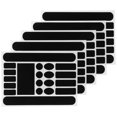 thumbnail image 3 of 5 Sets Bicycles Scratch Proof Stickers Bike Chain Frame Protective Stickers, 3 of 3