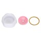 thumbnail image 1 of Slow Water Feeder Slow Drinking Pet Bowl Spill Proof Pet Bowl Plastic Dustproof Floating Water Bowl for Dogs Cats Roseate, 1 of 1