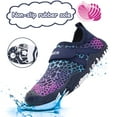 thumbnail image 4 of Cyiecw Grils Boys Water Shoes Kids Lightweight Quick Dry Aqua Socks Barefoot Slip On Beach Sport Shoes, 4 of 7