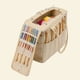thumbnail image 5 of Almacenamiento para Lanas Lona ​​bolsa Tejer Sólida Ganchos Agujas () Verde, 5 of 7