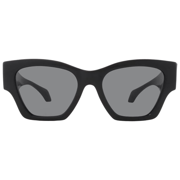 Versace Dark Grey Square Ladies Sunglasses VE4492U GB1/87 53