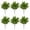 Green, variant on 6 pcs Lifelike Artificial Colored Leaf Bouquets, Simulation Foliage Potted Decor, Fresh Natural Style, Versatile Ornament for Indoor Desktop, Shelf & Home Casual Scene Embellishment