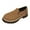 Brown, variant on Low Top Ankle Boots for Women Suede Lug Sole Stretch Slip on Loafers Round Toe Business Casual Shoes
