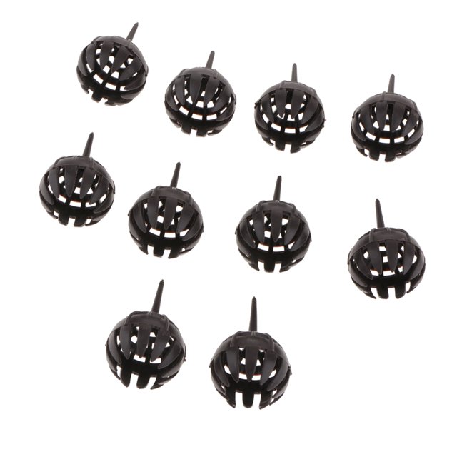 10 cestas de plástico para fertilizante de café, tamaño L, para orquídeas, bonsáis y flores. Café l